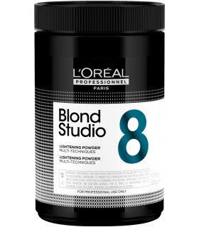 Blond studio poudre...